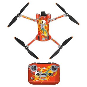 DJI 미니 3 프로용 방수 PVC 스티커 스킨 RC/RC-N1 리모컨 드론 액세서리, 15 04 fo DJI RC N1, 15 04 fo DJI RC N1