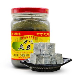 삵힌 취두부 처우떠우푸, 340g, 2개