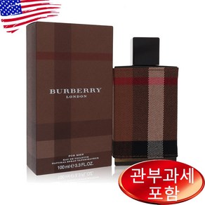 버버리 런던 포 맨 오드트왈렛, 100ml, 1개