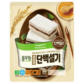 풀무원 우리쌀 단백설기, 1개, 360g