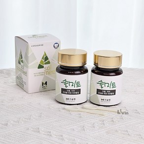 솔미트 송진죽염 분말치약, 60g, 2개