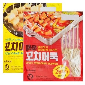 노브랜드 꼬치어묵518g +매운 꼬치어묵528g, 1개, 518g