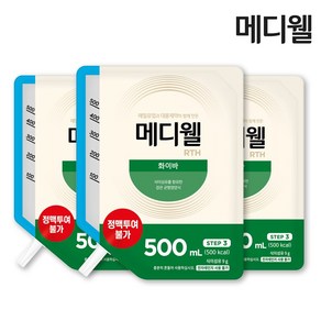 MDwell 메디웰 RTH 500mlx20팩+주입세트 20개입, 500ml, 20개