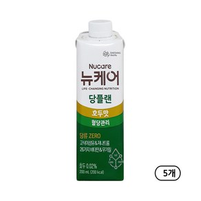 뉴케어 당플랜 호두맛, 200ml, 5개