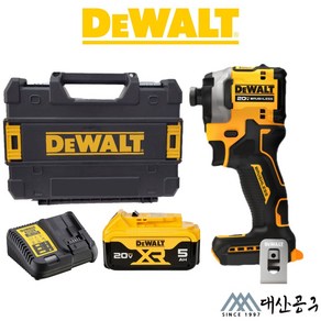 디월트 DCF850P2A 충전 컴팩트 임팩 드라이버 20V 5.0Ah 배터리1개 세트, 선택01 DCF850P2A 배터리1개세트, 1세트, 본품(배터리없음)