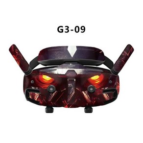 DJI 고글 3 스티커 안경 보호 PVC 아바타 2 용 다채로운 스킨, 03 Goggles 3-9, 1개