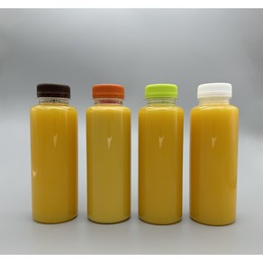 (보틀마켓)페트병300ml 밤색캡 70개_휴롬쥬스병 플라스틱공병 카페음료병 우유병, 70개, 300ml