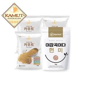 [카무트] 고대곡물 카무트 500gx3봉+국산 현미 1kg, 1개