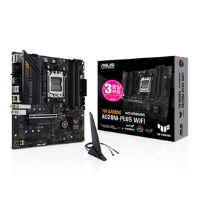 ASUS TUF GAMING A620M-PLUS WIFI STCOM 에이수스 컴퓨터 게이밍 PC 메인보드 AMD CPU추천 MainBoard