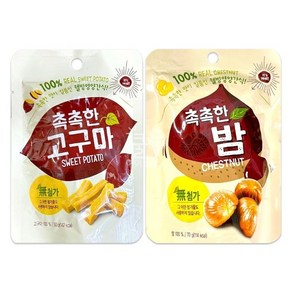 촉촉한 고구마 50g X 10개 + 촉촉한 밤 70g X 10개, 1개