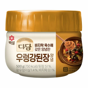 CJ제일제당 다담 우렁강된장500g