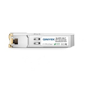 QINIYEK 10G SFP+ to RJ45 구리 모듈 10Gbase-T SFP+ 구리 이더넷 Gbic 시스코 메라키 Ubiquiti D/TP 링크 슈퍼마이크로 넷기어, 10G-T 30m(칩 솔루션 2), 1개