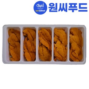 성게알 우니 페루산 특품 100g 트레이형 제철 자연산 냉동 신선급랭 보라성게