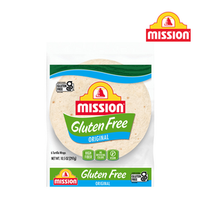 [Mission] 미션 글루텐프리 또띠아 제로 노밀가루 토르티아 297g Mission Gluten Fee Totilla Waps, 1개