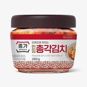 종가 한입 총각김치 (PET), 2개, 290g