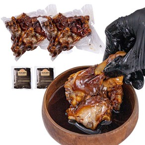 국내산 한방 웅 미니족발 소스포함, 700g, 2개