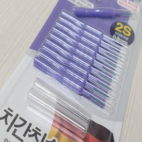 치간칫솔 I 타입 2S 0.8MM 10개입 화장실용품 구강용품, 1개