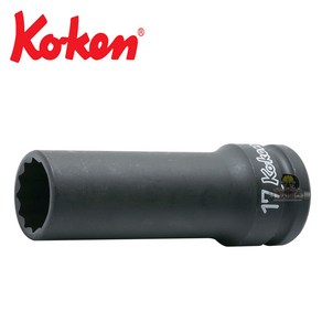 코겐 코켄 1/2 세미 롱 아시바소켓 19mm 아시바복스알 임팩소켓 14306X-19 KOKEN, 1개