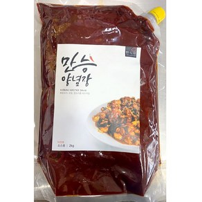 대량 벌크 꼬막양념장 2kgX8 업소용 벌크 소스 대용량, 8개, 2kg