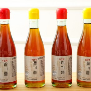 고향집 참기름, 05. 부안댁 참기름 300ml + 들기름300ml, 1개, 300ml