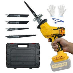 전기 금속 파이프 20V 톱 배터리 목재 배터리용 절단 톱 왕복 Dewalt 핸드 톱 무선 세이버 블레이드 없음 4, [01] No Battey, 1)No Battey, 1개