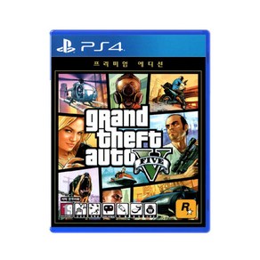 [새상품 우체국택배 배송비포함] PS4 GTA5 프리미엄 에디션 [정식발매 한글판] 플스4 플레이스테이션4 실물CD