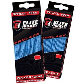 Elite Hockey Polace 왁스 하키 레이스 2쌍 세트 (화이트 330.2cm(130인치)), Columbia Blue, 1개