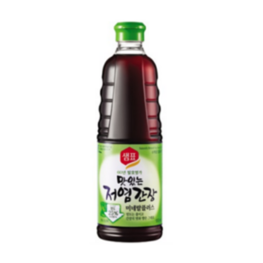 맛있는 저염 간장 샘표 930ml, 1개