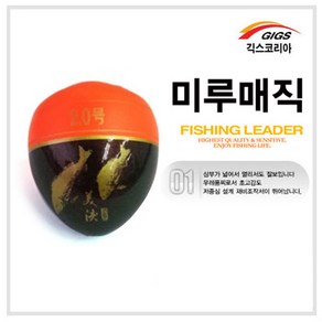 FL 긱스 미루매직 어신찌-4mm 관통형 구멍찌, 1.0, 1개