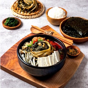 [진주맛집] 김싸먹는 시래기 된장찌개 밀키트 2인분, 1개, 1.5kg