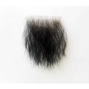 음모패드 접착 체모가발 무모증 빈모 수영장 가짜털, P79-A 블랙, 1개