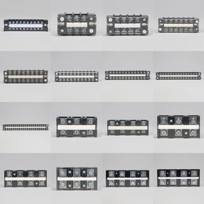 카이스 단자대 전선커넥터 접지연결 고정식단자대 전원분배기 터미널블럭 10A-400A 3P-20P, 30A, 4P, 1개