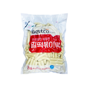 베스트코 밀떡볶이떡 2kg, 1개, 1kg