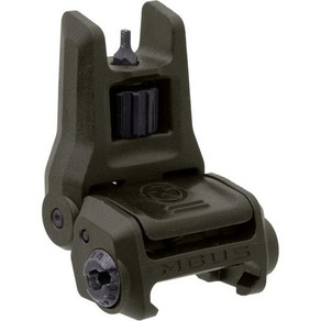 맥풀 Magpul 마그풀 MBUS 3 플립업 백업 아이언사이트, Olive Dab Geen, Font Sight_Ion Sights, 1개