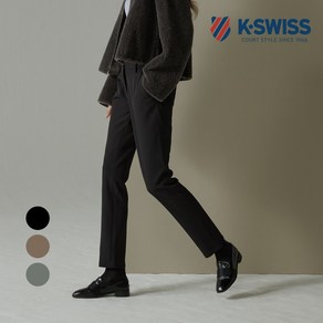 케이스위스 K-SWISS 여성 스판 기모 본딩 바지