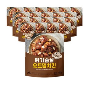 미트리 닭가슴살 오트밀치킨 간장치킨 150g, 21개