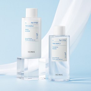 싸이닉 심플 대용량 토너+대용량 로션, 1개