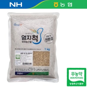 전북 군산 24년산 국산 무농약 찰보리 1kg 보리 쌀 보리밥, 1개