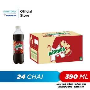 [Moonda 미린다] 펩시 시트러스 음료 24병들이 박스 (390ml/병), 390ml, 24개