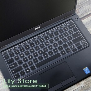 Notebook Dell Latitude 5300 3301 노트북 실리콘 키보드 커버 보호대 스킨, 옵션선택개, black