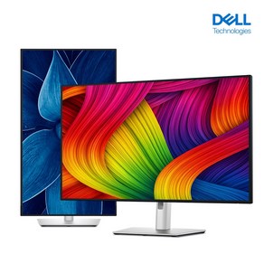 델 4K UHD IPS 피벗 120Hz 울트라샤프 모니터 Black, 80.01cm, U3225QE