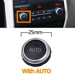 전면 후면 에어컨 온도 조절 열 제어 스위치 BMW 5 6 7 시리즈 F10 F06 F12 F07 F01 F02 용 AC 로터리 노브, [01] With AUTO