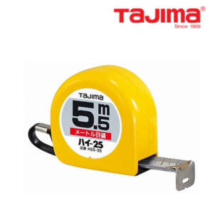 타지마 줄자 5.5M 7.5 25MM 양면줄자 h25 TAJIMA