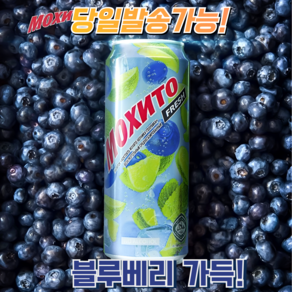 할랄 모히또 라임&블루베리 HALAL MOJITO LITO&BLUEBERRY, 450ml