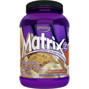 Syntax Matix 2.0 서방형 단백질 블렌드 피넛버터 쿠키 32oz, Peanut Butte, 907g, 1개