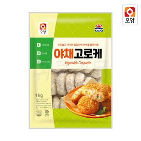 사조오양 야채고로케 1kg, 6개