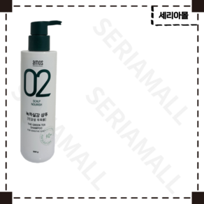 Amos녹차실감 Shampoo 성 500g (재고보유 000EA)