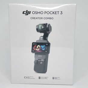 DJI 오즈모 포켓 3 크리에이터 콤보 액션캠 PP-101, 블랙