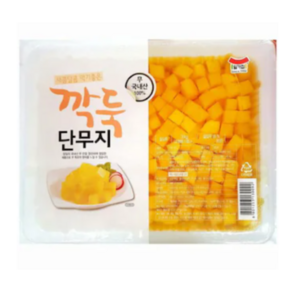 일가 깍둑단무지 1박스 / 3kg x 4, 4개