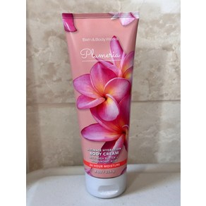 BATH & BODY WORKS 플루메리아 미스트 파인 프래그런스 또는 바디 크림 8온스 선택1 191384, Body Ceam, 1개, 226g